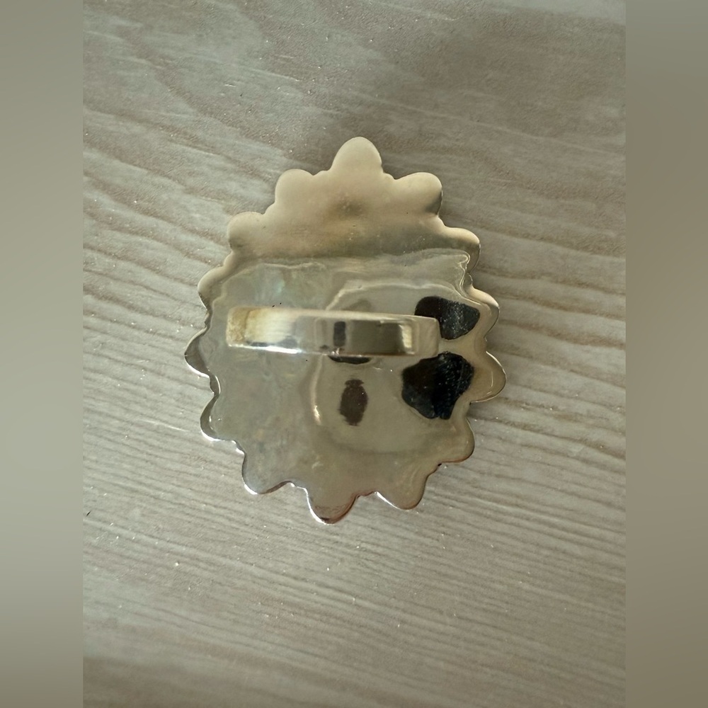 Goldie Lew Callie Ring Black Onyx & Turquoise - Picture 4 of 5